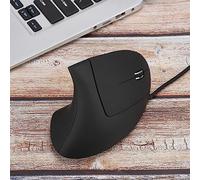 aqxreight 6D Ergonomic 800?1200?2000?3200 DPI Adjustable Optical Vertical Gaming Mouse with LED Allowing to Your and Easily Fully Wrist Operation the the Bent Vertical of Gaming (Black)