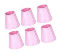 aqxreight 6PCS Pendant Lamp Shade Cover Fabric Wall Light Lampshade for Home Decor Not to It Eye to is Even Not Dazzling on Light Transmittance Night LampshadeLamp Cover