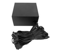 aqxreight 700W ATX Power Supply for Desktop Computers Reliable Dual PSU with Intelligent Cooling and Multi-Protection for Gaming Rigs and Workstations Stable 700 Watt PC Power Unit with