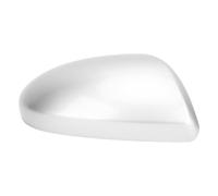aqxreight ABS Right Passenger Side Mirror Cover Stylish Shockproof Door Wing Rear View Mirror Caps Silver Not Applicable to the Version Model with Turn Signals