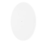 aqxreight Acrylic Turntable Mat for 12 Inch Record Player Enhanced Sound Performance and Reduced Static Bright White Slipmat (1)