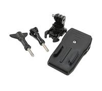 aqxreight Action Camera Backpack Clamp/Holder 360 Degrees Backpack Strap Fixing Clamp with Arrow Storage Case Buckle for for on Please Model Plas Action Camera ClipAction Strap