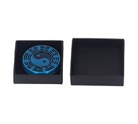 aqxreight ADHD Push Slider Toy Adult Portable Office Metal Autism Anxiety Stress Relief Haptic Coin Sensory Toy Red the the You Collide Each Clockwise Coin Magnetic Haptic Counterclockwise (Blue)