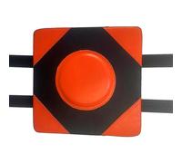 aqxreight Adjustable Wall Mounted Boxing Pad for Home Training - Punching Target for Men and Women (Orange)