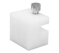 aqxreight Adjustable Watch Band Holding Vise - Watch Strap Holder Tool for Secure Repair, Watchmaker Accessory, Metal Band Link Adjuster, Compact Bracelet Fixing Vice for (White)