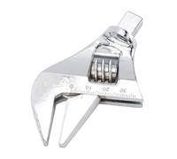 aqxreight Adjustable Wrench Head Industrial Grade Torsion Ultra Large Opening CRV Hardware Tool 9x12 Convex Square Interface 0?37mm Material to Vanadium Attention Detail Parts Torsion and (0-37mm)