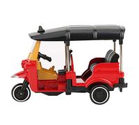 aqxreight Alloy Tricycle Car Model Highly Simulation Children Vehicles Toy with Sliding FunctionRed Gifts Appearance for Exquisite Easy the Painting Body and Production to Car Suitable (Red)