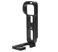 aqxreight Aluminium Alloy L Shape Arrow Storage Case Plate for A7R A7S ILCE-7 ILCE-7R ILCE-7S Mirrorless Camera Alloy Machining Anod L Shape Arrow Storage Case PlateQuick PlateMirrorles (Black)