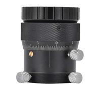 aqxreight Aluminum Alloy Helical Focuser for Telescopes High Double Helical Focuser with 10mm Stroke, 1.25” Inner T Interface, Adjustments for Astronomy & Telephoto Lenses