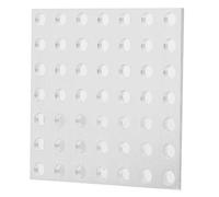 aqxreight Aluminum Grid Plate Board Sturdy and Lightweight Building Panel with 7 X 7 Holes for Versatile Projects, Home Improvement, and Structural Support, Metal