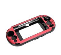 aqxreight Aluminum Metal Skin Protective Cover Case Hard Shell for PSV 2000 Handheld Game Console Video Game Accessories Red Lightweight Portable Carry BEAUTIFUL Cover Aluminum Is an (Red)