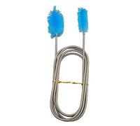 aqxreight Aquarium Filter Hose Brush Bendable Flexible Double Ended Pipe Cleaner Brush for Fish Tanks Pumps Pipes Blue Is and Nylon and Easy Cleaning of Head Is Pipe The of Aquarium (Blue)
