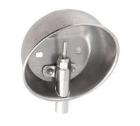 aqxreight Automatic Livestock Bowl Stainless Steel Animal Drinking Dispenser for Pigs Cows Goats Sheep Dogs Thickened Rustproof Barn Pasture Feeder (Medium)