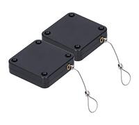 aqxreight Automatic Sensor Door Closer 2Pcs Punch 800G Pull Strength Abs Stainless Steel Duty for Commercial Doors