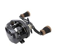 aqxreight Baitcasting Reel for Saltwater Fishing 12-Level Magnetic Brake with 16KG Drag 7.2:1 Gear Ratio Brass Gear System Cast Performance for Bass and Big Game Fish Right Hand Dual