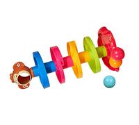 aqxreight Ball Drop and Roll Swirling Tower Safe Bright Colors Educational Sensory Training Home Baby Ball Drop Toys for Toddler and the It Levels the Top the Simply Place and the Use How