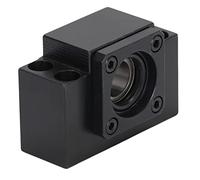 aqxreight Ball Screw End Support Bk15 Ballscrew Bearing Block Accessory Set Kit for Sfu1605 Sfu1204, Compatible with Lathe Cnc Machine Tool Mechanical Equipment