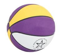 aqxreight Basketball Wear Resistant Durable Safe Sweatproof Soft Rubber Sports Basketball for Teenager Training Number 3, 18cm / 7.1in Granular for a Gripping Minimize The (7 ID: 17.3mm/0.68in,