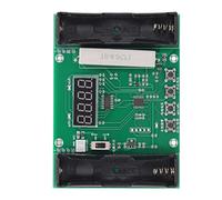 aqxreight Battery True Capacity Module Low Voltage Alarm Automatic Shutdown Digital Lithium Battery True Capacity Tester DC 5?12V Percentage Voltage USE Low to the Can Measure