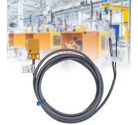 aqxreight BERM Inductive Proximity with Shielded Probe and ABS Cover - PNP NO 5mm Detection for Machine Tools, Automatic Doors, and Industrial Automation