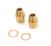 aqxreight Bike Pedal Extender Cycle Pedals Adapters Bike Extension Shaft for Road Knee the Between Wheel Frame Knee of the and Avert Length Friction (16mm)