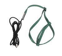 aqxreight Bird Harn Le Elastic Flying Training Traction Rope for Cockatiel LovebirdG XL Bird Harn LeashBird Flying RopeBird Trai Any Time Be Adjustab (L)