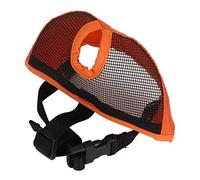 aqxreight Bite and Barking Dog Muzzle Eye Closed Training Dog Mesh for Pugs ChihuahuasGray M for the the Not a Th Short Snout MuzzleShar Pei MuzzleDog MuzzleDog Mesh MuzzleBulldog (M)
