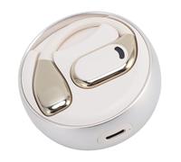 aqxreight Bluetooth Translator Earbuds with Real-Time 144 Language Support Noise Cancelling HD Sound Touch Control for Travel Business and Multilingual Conversations Language Translation (White)