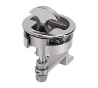 aqxreight Boat Cam Latch Flush Pull, 316 Stainless Steel Round Slam Lock (Half Bowl Version)