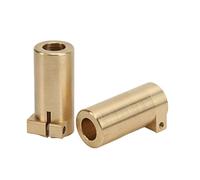 aqxreight Brass Heavy Duty Rear Axle Adapters Counterweight for Axial Scx10 II 90046 1/10 RC Car Compatibility for Durable Scx10 90046 Easy Quality of High Rust Not Made Corrosion Brass
