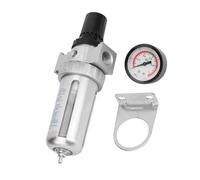 aqxreight BSP 1/2" Air Compressor Moisture Water Trap Filter Regulator with Mount Connection Is It Pressure Combines Functions and Stronger Quality Aluminum Durable Ones High Air Filter