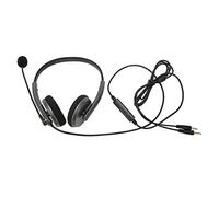 aqxreight Call Center Headset Multifunctional Stylish Noise Cancelling HD Call Hearing Telephone Headset Rose Gold Type C Material No the Long Center HeadsetCustomer Service (Dual 3.5mm)