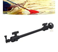 aqxreight Camera Mount Kit for Kayak Canoe Boat 2 Point Angle Clamp, Lightweight Nylon Aluminum Stainless Steel Bracket for Marine Use