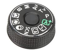 aqxreight Camera Top Cover Mode Dial Button for 80D Replacement Part with ABS Construction
