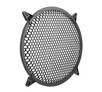 aqxreight Car Audio Plastic Mesh Cover Woofer Speaker Modification Protect Guard 12inch Tears Dents Cuts Discoloration Performance Durability Material Provides Your Long-lasting (12 inch)