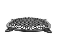 aqxreight Car Audio Plastic Mesh Cover Woofer Speaker Modification Protect Guard 12inch Tears Dents Cuts Discoloration Performance Durability Material Provides Your Long-lasting (20.3cm/8in)