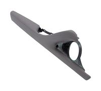 aqxreight Car Door Handle Frame Assembly Inner Button Switch Trim ABS Artificial Leather Fit for 5 Series F10/F11/F18 2010-2017 LHDMocha to Your and There No Can Need Without The Attached (Gray)