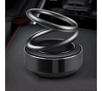aqxreight Car Essential Oil Diffuser Rotatable Odor Lasting Fragrant Relieve Stress Freshener Evenly Odor to the pungent. Not Car Solar Rotation or Emission the perfume. Essential Oil Di (Black)
