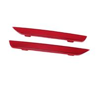 aqxreight Car Rear Bumper Reflector, Left Right Red ABS Pair Replacement for 2011 2017 Enhances Visibility Safety