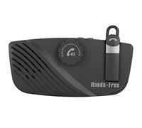 aqxreight Car Speakerphone Handsfree Kit with Noise Cancelling, Multipoint Connection, 20H Talk Time, 1000H Standby, Auto On/off for Sun Visor