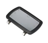 aqxreight Car Sun Visor Mirror Makeup Sun-shading Cosmetic Mirror Vanity Automobile Make Up with Six LED Lights Inconvenience By About Dark Touch Soft Light the Longer