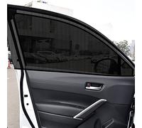 aqxreight Car Window Breathable Mesh Sun Lightweight Flexible Portable Curtain for Auto Small Rear Made Good Mesh Can Down Roll The Enjoy Window Breathability Stretchy The Curtain Car (S M L XL XXL
