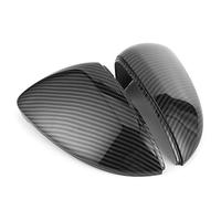 aqxreight Carbon Fiber Mirror Covers for MK7 2014-2018 Direct Replacement Trim for 5G0 857 537 E & 5G0 857 538 E Protective Door Mirror Shell with Stylish Design
