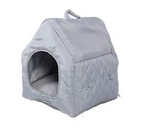 aqxreight Cat House Indoor Seasons Pet Dog House Bed Soft Comfortable Cat 23.62x20.87x17.72in Beige. according. making. pressure. it. or. relieves. joint. friends.. Designed. your. (Grey)