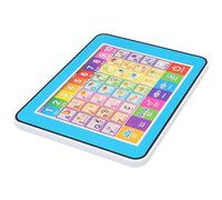 aqxreight Children English Learning Machine with 6 Educational Functions Interactive Toy Tablet for Toddlers Volume Portable Blue (Blue)