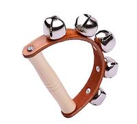 aqxreight Children's Handbell Toy 7 Jingle Bells Eco-friendly Wood Handle