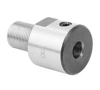 aqxreight Chuck Connecting Rod Stainl Steel M14* for K01-50/63 K02-50/63 Lathe Chuck Electric Drill Electric Drill Connecting Rod CNC Parts Lathe Machine (8-M14*1)
