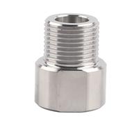 aqxreight CO2 Regulator Adapter W21.8 to G5/8 Connector for Aquarium Fish Metal Construction with Sealing Gasket Easy Installation (W21. to G5/)