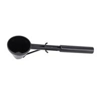 aqxreight Coffee Scoop Funnel Measuring Scoop with Funnel Anti Spill Scoop for Ground Coffee Protein Powder Reusable Coffee Pods Multipurpose ABS Spoon