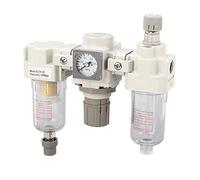 aqxreight Compressor Oiler Separator Aluminum Alloy Housing G1/4in Air Filter for Pneumatic Power Tool From Air Remove Alloy The to Filter Compressor Needs Adapted The Effectively